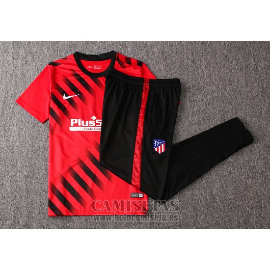 Chandal del Atletico Madrid Manga Corta 2019-2020 Rojo